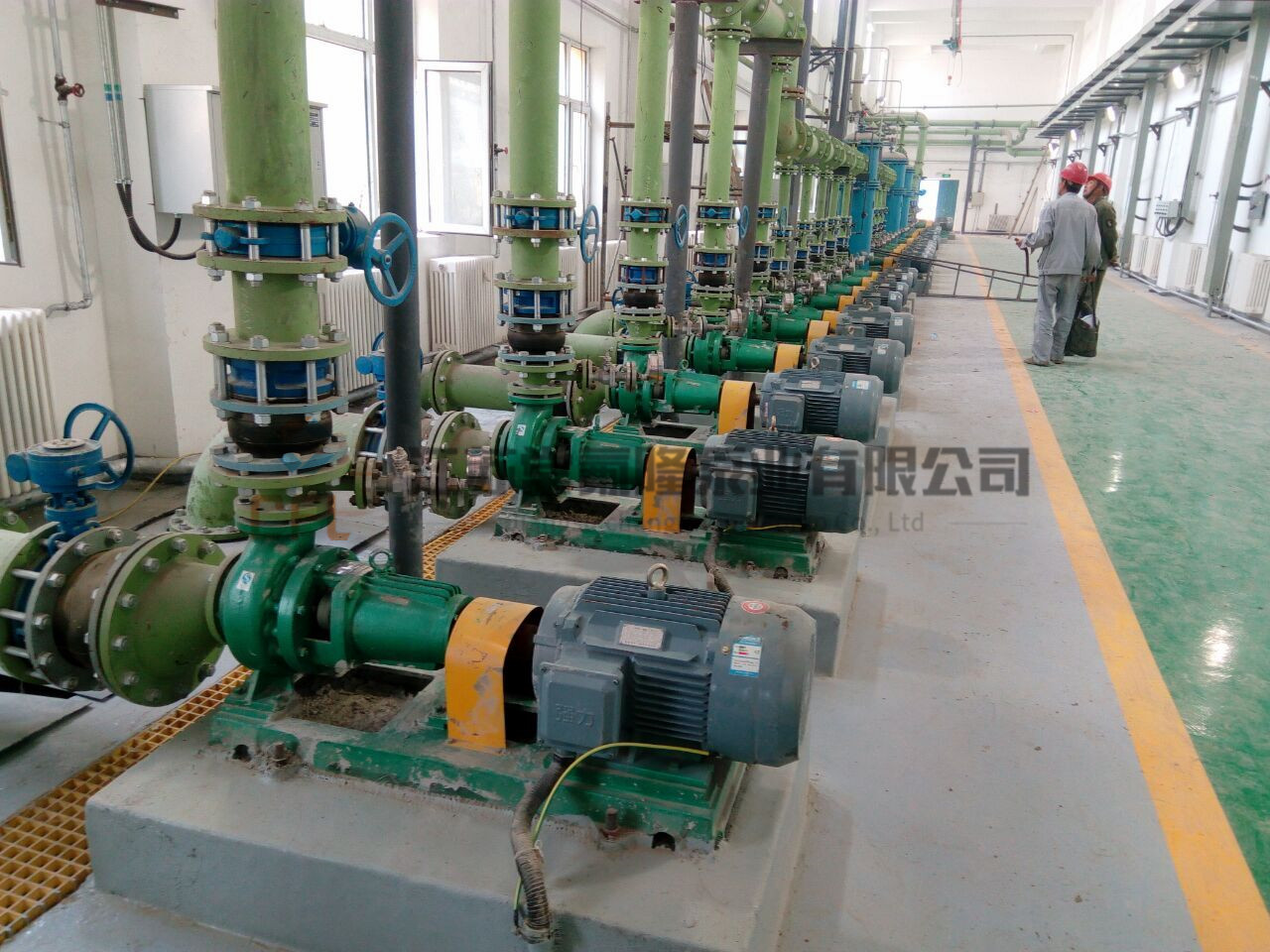 襯氟離心泵使用現場 襯氟離心泵使用現場
